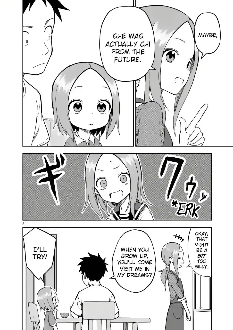 Karakai Jouzu no (Moto) Takagi-san Chapter 190 8